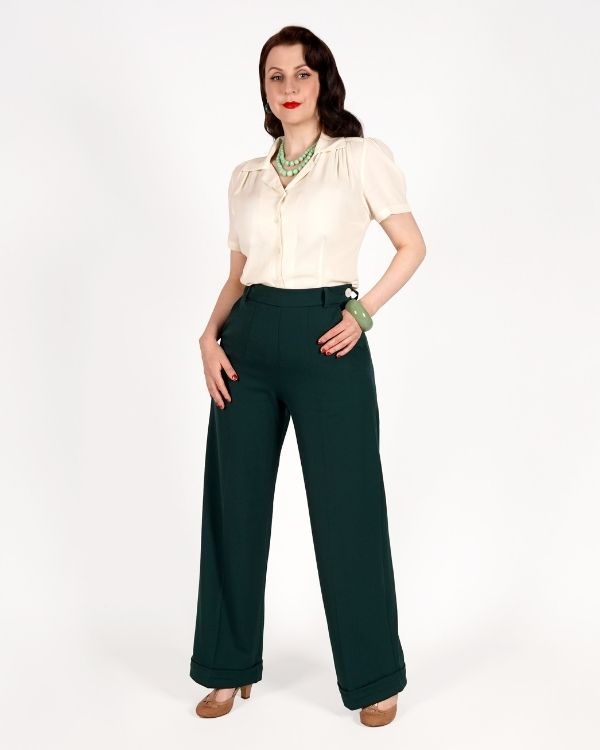 I found these absolutely gorgeous vintage pants today. Can someone help me  out with dating these?! : r/VintageFashion