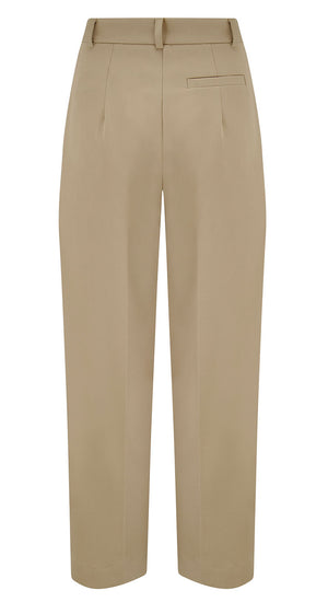 Dorothy Tapered Trousers in Tan