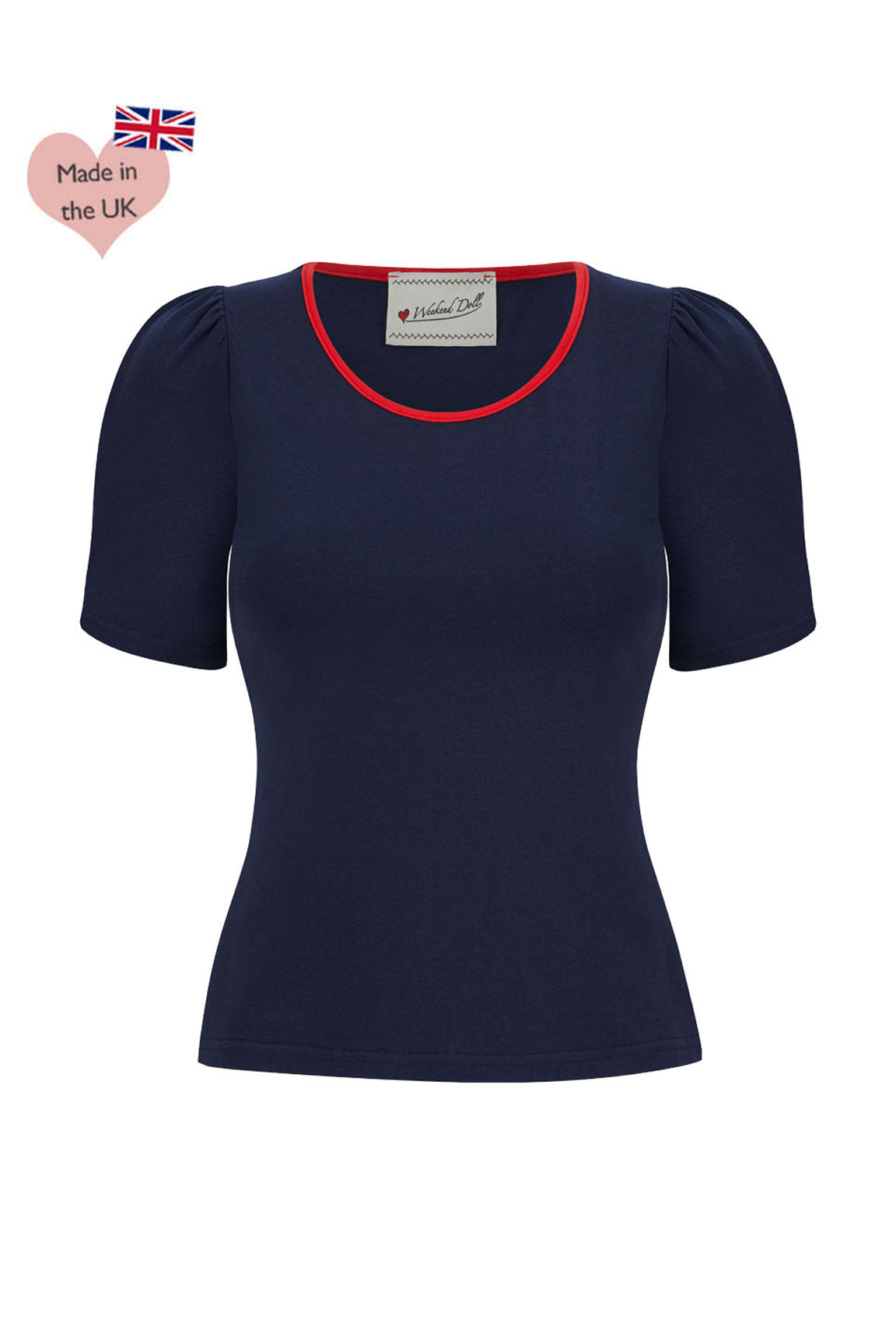 navy scoop neck t shirt